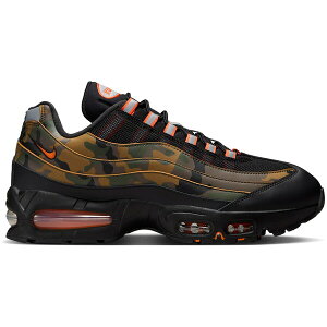 Nike ナイキ メンズ スニーカー 【Nike Air Max 95 Safety Orange Camo】 サイズ US_M_13 Black/Safety Orange/Metallic Silver/Golden Beige/Cargo Khaki