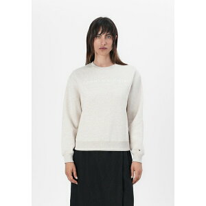 g~[ qtBK[ fB[X p[J[EXEFbgVc AE^[ LOGO - Sweatshirt - heather oatmilk