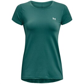 【送料無料】 アンダーアーマー レディース Tシャツ トップス Womens Short Sleeve Performance Tee Green