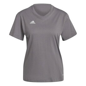 【送料無料】 アディダス レディース Tシャツ トップス ENT22 T Shirt Womens Team Grey