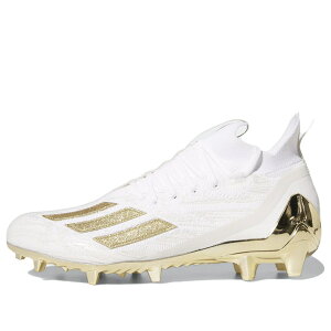 adidas AfB_X Y Xj[J[ yadidas Adizero Cleats Primeknit 'White Gold Metallic' GX5100z TCY US_10(28.0cm)