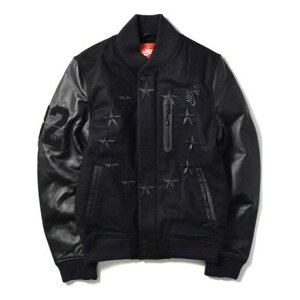 Nike iCL Y Xj[J[ yMen's Nike Destroyer Jacket Pattern Windproof Stay Warm Black 802645-010z TCY US_M_S