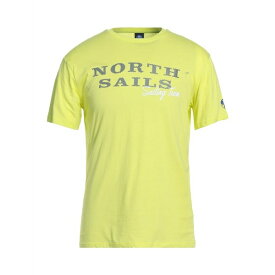 ノースセール メンズ Tシャツ トップス T-shirts Light yellow