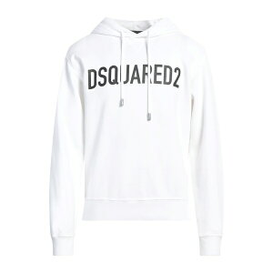 �y���������z �f�B�[�X�N�G�A�[�h �����Y �p�[�J�[�E�X�E�F�b�g�V���c �A�E�^�[ Sweatshirts White