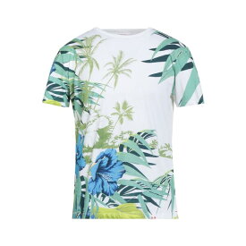 【送料無料】 オールバー ブラウン メンズ Tシャツ トップス T-shirts White