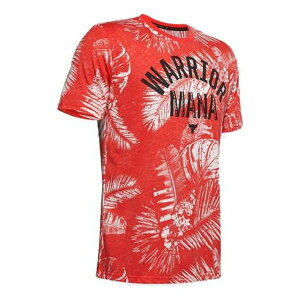Under Armour A_[A[}[ Y Xj[J[ yMen's Under Armour Project Rock Aloha Camo Short Sleeve Red 1351585-608z TCY US_M_L