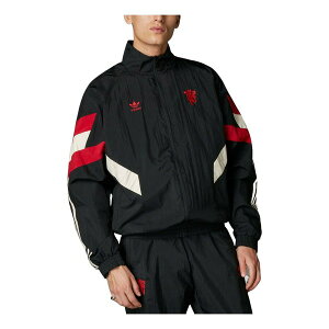 adidas AfB_X Y Xj[J[ yadidas Manchester United Originals Track Jacket Asia Sizing 'Black Red' IS6525z TCY US_M_XS