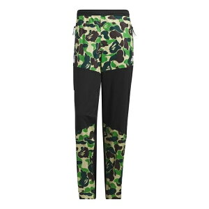 adidas AfB_X Y Xj[J[ yadidas x A Bathing Ape Golf Wind.Rdy Pants 'Black Green Camo' IQ3681z TCY US_M_XL