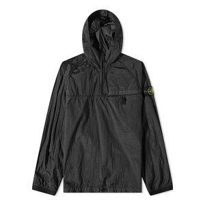 STONE ISLAND Xg[ACh Y Xj[J[ ySTONE ISLAND Packable Nylon Metal Jacket 'Black' 761541720-V0029z TCY US_M_XL