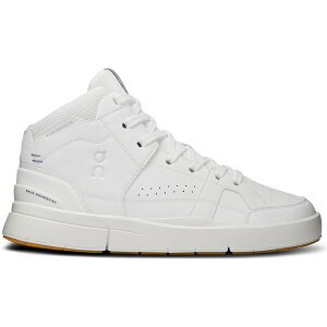 On �I�� ���f�B�[�X �X�j�[�J�[ �yOn The Roger Clubhouse Mid White Feather (Women's)�z �T�C�Y US_9.5(26.5cm) White/Feather