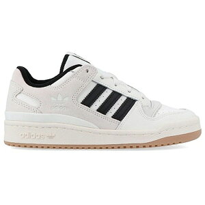 adidas AfB_X fB[X Xj[J[ yadidas Forum Low White Black Gum (Women's)z TCY US_5.5(22.5cm) Cloud White/Core Black/Cream White