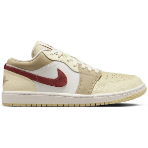 Jordan W[_ fB[X Xj[J[ yJordan 1 Low SE Desert Khaki Red Sepia (Women's)z TCY US_9.5(26.5cm) Summit White/Desert Khaki/Light Khaki/Red Sepia