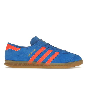 adidas �A�f�B�_�X ���f�B�[�X �X�j�[�J�[ �yadidas Hamburg Blue Bird Solar Orange (Women's)�z �T�C�Y US_9(26.0cm) Blue Bird/Solar Orange/Gum