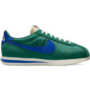 Nike �i�C�L ���f�B�[�X �X�j�[�J�[ �yNike Cortez TXT Evergreen Aura Hyper Royal (Women's)�z �T�C�Y US_W_10.5 Evergreen Aura/Hyper Royal/Sail/White/Black/Safety Orange