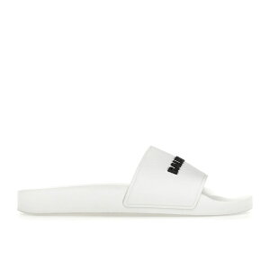 Balenciaga oVAK fB[X Xj[J[ yBalenciaga Pool Slide White White (Women's)z TCY US_W_12 White/Black