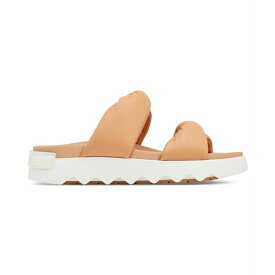 ソレル レディース サンダル シューズ Women's Vibe Twist Slip-On Slide Sandals Honest Beige, Sea Salt