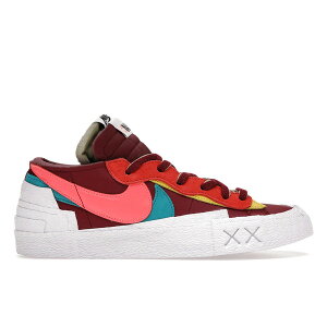 Nike �i�C�L �����Y �X�j�[�J�[ �yNike Blazer Low sacai KAWS Red�z �T�C�Y US_5.5(23.5cm) Team Red/Orange-Pink-Blue