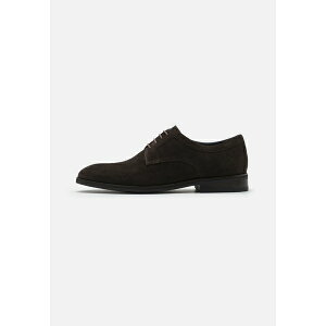W[v Y T_ V[Y VELLUTO KLEITOS LACE UP - Lace-ups - dark brown