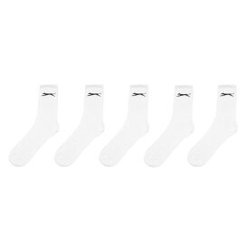 スラゼンジャー メンズ 靴下 アンダーウェア 5 Pack Crew Socks Mens