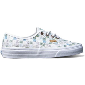 Vans �o���Y ���f�B�[�X �X�j�[�J�[ �yVans Authentic DX Tiles White Leather (Women's)�z �T�C�Y US_7(24.0cm) White