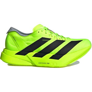 adidas AfB_X fB[X Xj[J[ yadidas Adizero Adios Pro 4 Lucid Lemon Black (Women's)z TCY US_W_11 Lucid Lemon/Core Black/Halo Silver