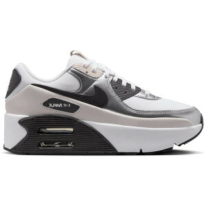 Nike �i�C�L ���f�B�[�X �X�j�[�J�[ �yNike Air Max 90 LV8 White Phantom Metallic Silver Black (Women's)�z �T�C�Y US_W_10 White/Phantom/Metallic Silver/Black