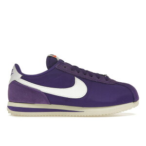 Nike �i�C�L ���f�B�[�X �X�j�[�J�[ �yNike Cortez Textile Field Purple Alabaster Safety Orange Summit White (Women's)�z �T�C�Y US_6.5(23.5cm) Field Purple/Alabaster/Safety Orange/Summit White