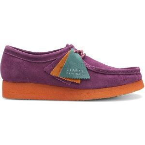 Clarks N[NX fB[X Xj[J[ yClarks Originals Wallabee Purple Combination (Women's)z TCY US_8(25.0cm) Purple/Combination