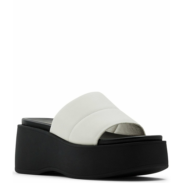 アルド レディース シューズ サンダル 正規品 White Platform Sandals 全商品無料サイズ交換 Libby Slide 64%OFF