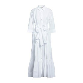 【送料無料】 アントネリ レディース ワンピース トップス Maxi dresses White