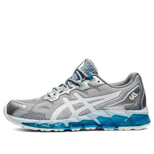 ASICS �A�V�b�N�X ���f�B�[�X �X�j�[�J�[ �y(WMNS) ASICS Gel Quantum 360 6 'Piedmont Grey Aizuri Blue' 1202A038-028�z �T�C�Y US_6(23.0cm)
