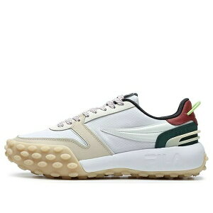 FILA �t�B�� ���f�B�[�X �X�j�[�J�[ �y(WMNS) FILA Gara Shoes 'White Beige' F12M213111FWV�z �T�C�Y US_7.5(24.5cm)