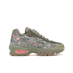 Nike iCL fB[X Xj[J[ yNike Air Max 95 Floral Neutral Olive (Women's)z TCY US_W_10 Neutral Olive/Arctic Punch-Gum Light Brown-Rush Maroon-Cargo Khaki-Sunset Pulse