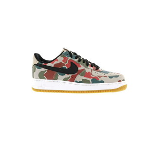 Nike �i�C�L �����Y �X�j�[�J�[ �yNike Air Force 1 Low Reflective Duck Camo�z �T�C�Y US_10.5(28.5cm) String/Black-White-Gum Light Brown