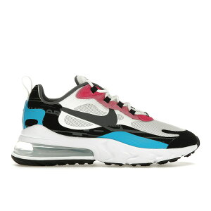 Nike �i�C�L �����Y �X�j�[�J�[ �yNike Air Max 270 React Summit White Black Laser Blue�z �T�C�Y US_8(26.0cm) Summit White/Black/Laser Blue/Iron Grey