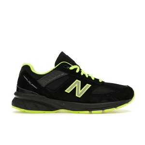 New Balance �j���[�o�����X �����Y �X�j�[�J�[ �yNew Balance 990v5 MiUSA Black Hi Lite�z �T�C�Y US_7(25.0cm) Black/Hi Lite