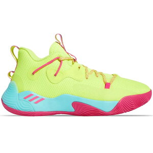 adidas AfB_X Y Xj[J[ yadidas Harden Stepback 3 Solar Yellow Shock Pinkz TCY US_9(27.0cm) Team Solar Yellow/Team Shock Pink/Core Black