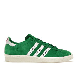 adidas �A�f�B�_�X �����Y �X�j�[�J�[ �yadidas Campus Human Made Green�z �T�C�Y US_9.5(27.5cm) Green/Cloud White/Off White