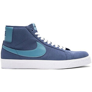 Nike �i�C�L �����Y �X�j�[�J�[ �yNike SB Zoom Blazer Mid Midnight Navy Noise Aqua�z �T�C�Y US_6(24.0cm) Midnight Navy/Midnight Navy/Black/Noise Aqua