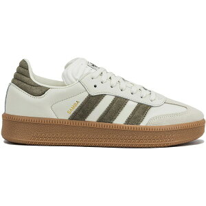 adidas �A�f�B�_�X �����Y �X�j�[�J�[ �yadidas Samba XLG Ivory Olive Strata�z �T�C�Y US_7(25.0cm) Ivory/Olive Strata/Gum