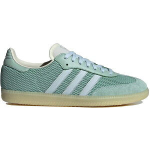 adidas �A�f�B�_�X �����Y �X�j�[�J�[ �yadidas Samba OG Hazy Green Sky Tint�z �T�C�Y US_6.5(24.5cm) Hazy Green/Sky Tint/Off White