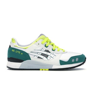 ASICS �A�V�b�N�X �����Y �X�j�[�J�[ �yASICS Gel-Lyte III OG Green Yellow (2019)�z �T�C�Y US_10.5(28.5cm) White/Green-Yellow