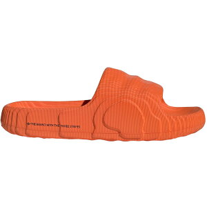 adidas �A�f�B�_�X �����Y �X�j�[�J�[ �yadidas Adilette 22 Slides Orange Core Black�z �T�C�Y US_9(27.0cm) Orange/Orange/Core Black