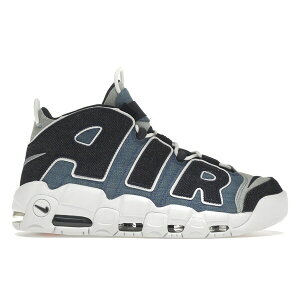 Nike �i�C�L �����Y �X�j�[�J�[ �yNike Air More Uptempo 96 Denim�z �T�C�Y US_12(30.0cm) White/Obsidian-Total Orange