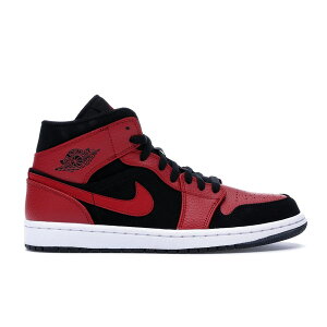 Jordan W[_ Y Xj[J[ yJordan 1 Mid Reverse Bredz TCY US_8.5(26.5cm) Black/White-Gym Red