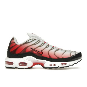 Nike �i�C�L �����Y �X�j�[�J�[ �yNike Air Max Plus White Black University Red�z �T�C�Y US_9.5(27.5cm) White/Black/Metallic Silver/University Red