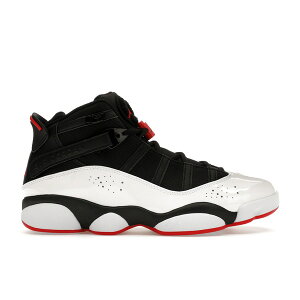 Jordan �W���[�_�� �����Y �X�j�[�J�[ �yJordan 6 Rings Black White Varsity Red�z �T�C�Y US_11(29.0cm) Black/White/University Red