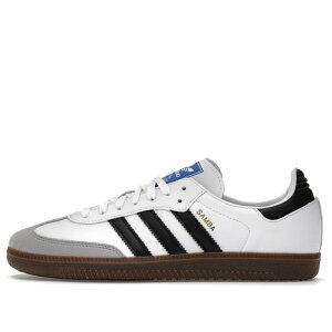 adidas �A�f�B�_�X �����Y �X�j�[�J�[ �yadidas Samba Vegan 'White Gum' H01877�z �T�C�Y US_M_13