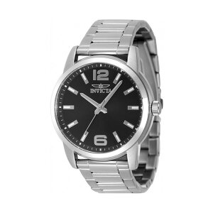 CrN^ Y rv ANZT[ Men's 48491 Celestial Quartz 3 Hand Black Dial Watch Black