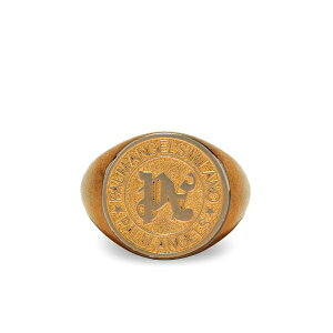 �p�[���E�G���W�F���X �����Y �����O �A�N�Z�T���[ Monogram pinky ring Gold